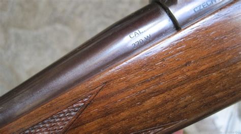 Rare Very Good Cz Fs Mannlicher Stock Winchester Bolt Action