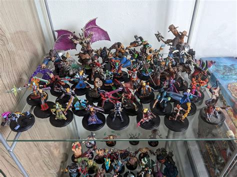 Finally Got To Display My Wow Miniatures Game Rboardgames