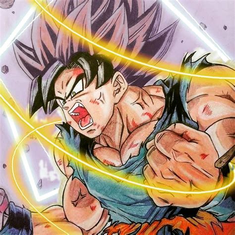 Goku Furioso Dragon Ball Anime Art