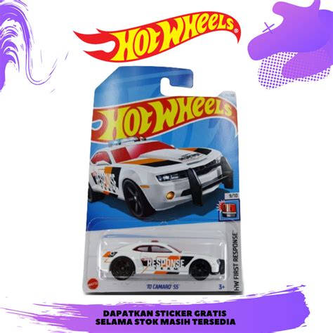 Jual Hot Wheels Camaro SS Putih Response Team First Response Shopee Indonesia