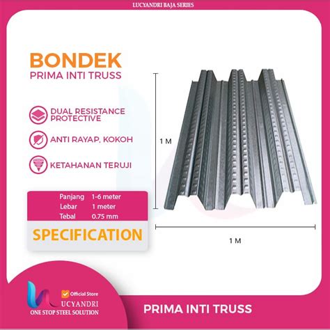 Jual Bondek Floordeck Alas Tatakan Cor Tebal 0 75 Ready Siap Kirim