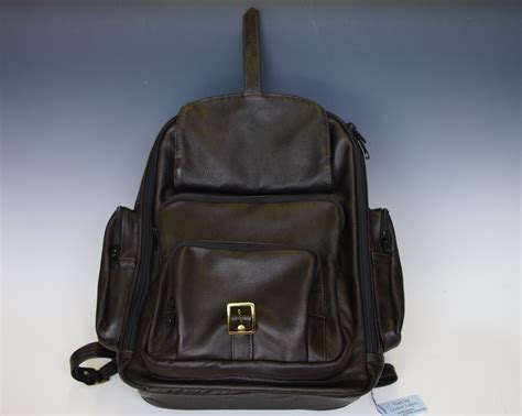 Laptop Backpack - Light Brown