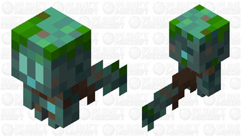 Drowned Allay Minecraft Mob Skin