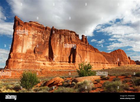 Tower Of Babel Courthouse Towers Arches National Park Utah United