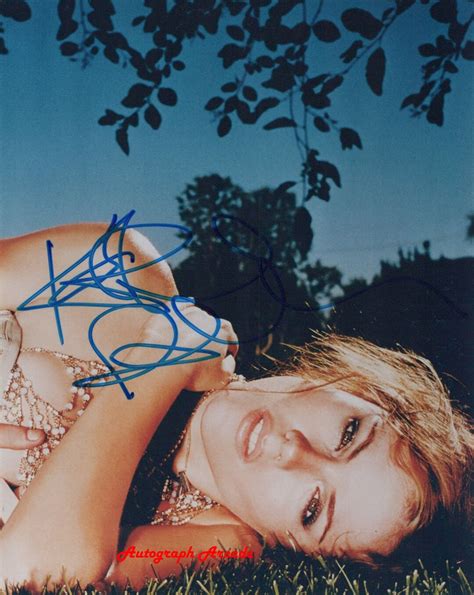 Kathleen Robertson Beverly Hills 90210 Firmado Original Autografiado