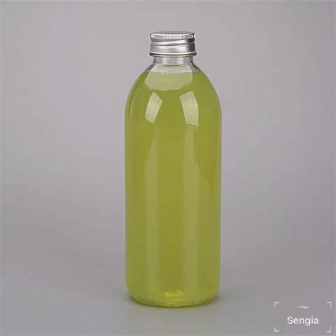 1liter Empty Bottle Round Transparent Plastic Bottles - Buy 1liter ...