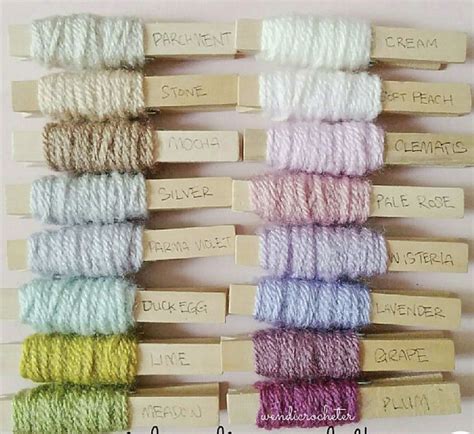 Crochet Color Palettes For Your Next Project Includes Yarn Brand Colors