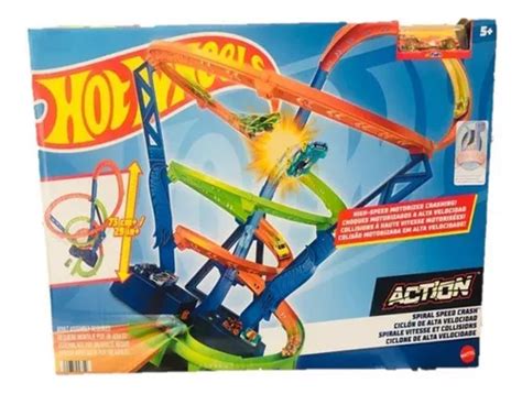 Pista Cicl Nica De Alta Velocidad Mattel Hot Wheels Hgv Mercadolibre