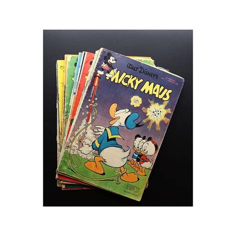 Micky Maus 1955 Original Comic Ehapa Verlag