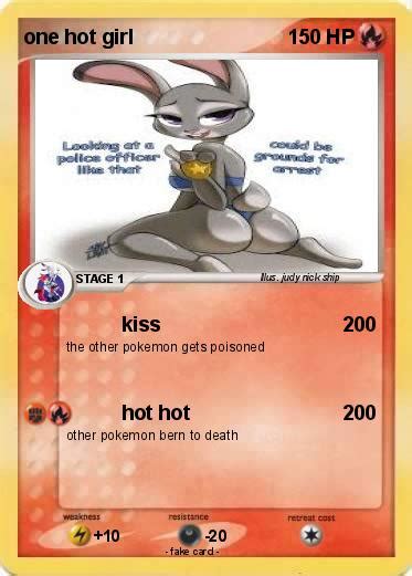 Pokémon one hot girl kiss My Pokemon Card