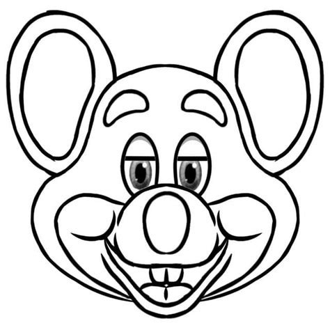 Free Printable Chuck E Cheese Coloring Page Free Printable Coloring