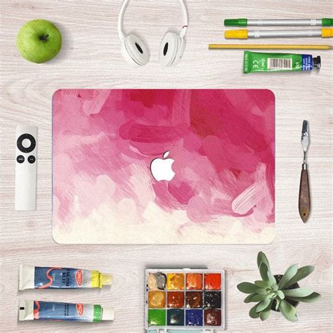 Pink Paint macbook decal macbook skin macbook sticker Macbook Air 11 ...