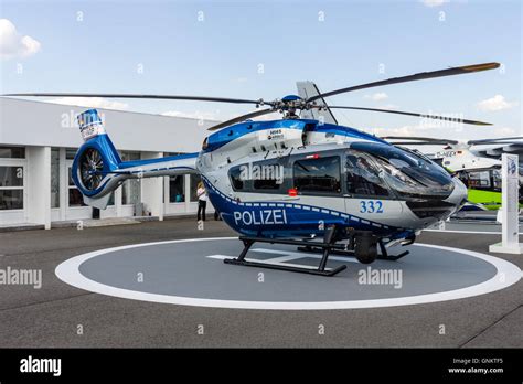 Medium utility helicopter Airbus Helicopters H145 of the German State ...