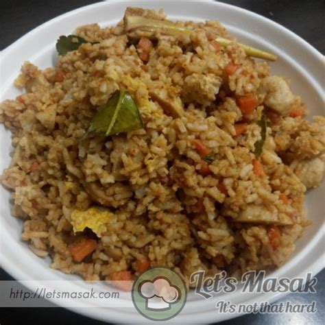 Nasi Goreng Tomyam Pedas Recipe Letsmasak