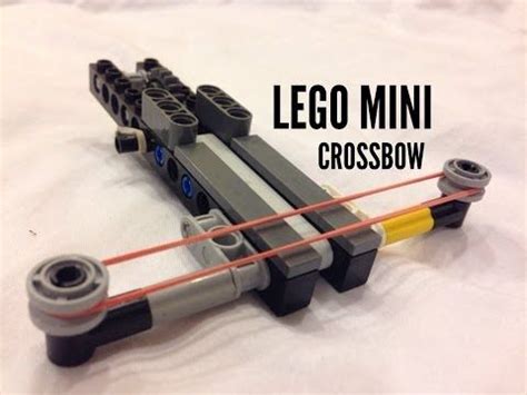 Lego Mini Crossbow Tutorial