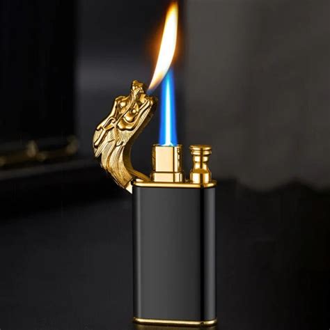 Dragon Double Fire Torch Lighter 2 Flame Dragon Lighter Etsy Uk