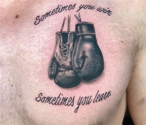 Boxing Gloves Tattoo Designs Design Talk