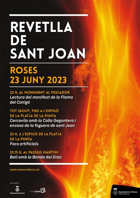 Revetlla De Sant Joan A Roses Empord Turisme