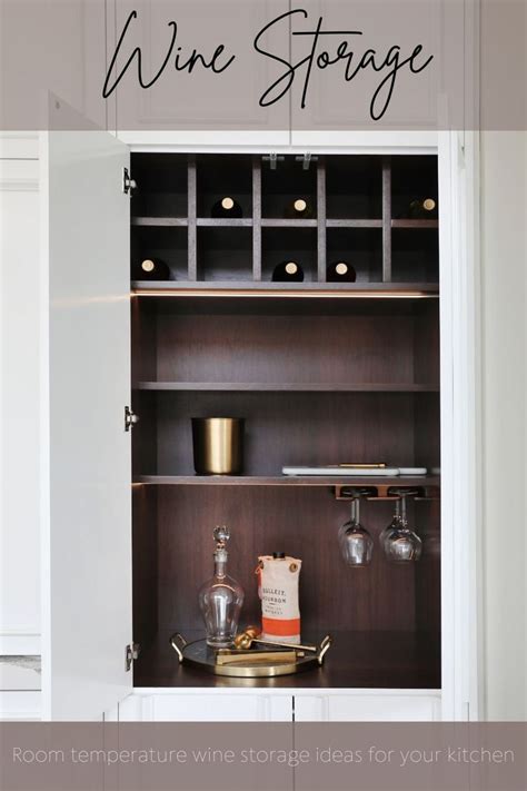 Wine Storage Ideas For Your Kitchen