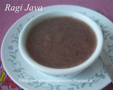 Ragi Java Recipe Finger Millet Porridge Recipe How To Make Ragi