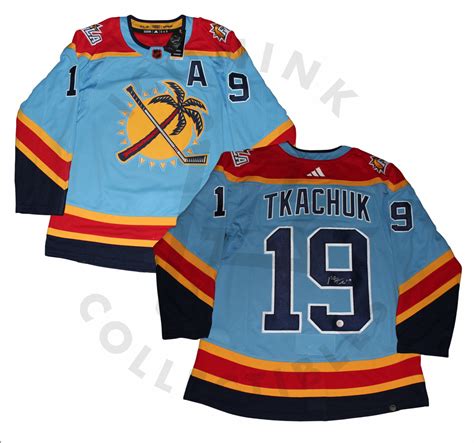 Matthew Tkachuk Autographed Florida Panthers Adidas Reverse Retro 2 0