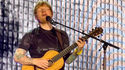 Ed Sheeran Sings Lewis Capaldi Someone You Loved Youtube