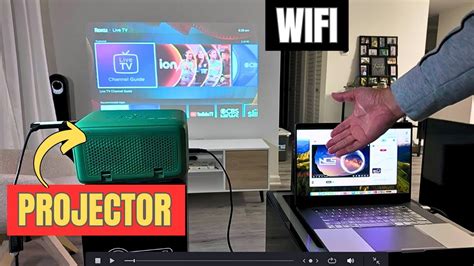 How To Connect Projector To Wifi Youtube