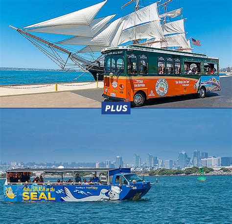 San Diego Trolley and SEAL Tour Discount Ticket Package