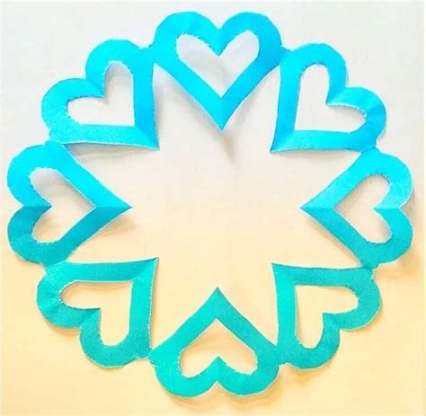 Simple Paper Cutting Designs For Decoration - Kids Art & Craft