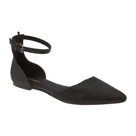 Old Navy Womens Pointy Ankle Strap Dorsay Flats 22 Liked On Polyvore Featuring Shoes Flats