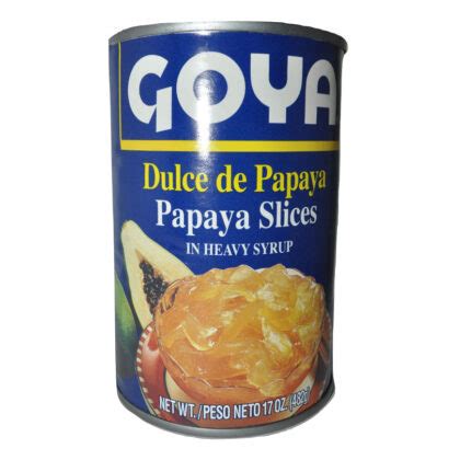 Dulce De Papaya Papaya Slices Goya 17 OZ Antojo Boricua