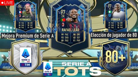 BUSCAMOS A LOS TOTS DE LA SERIE A EN FIFA 23 PLAYER PICKS DE 80 EN