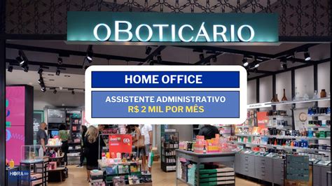 Grupo Botic Rio Anuncia Vaga Home Office Sal Rio Mil Para