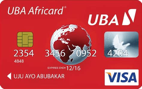 Carte Prépayée UBA Africard UBA Cameroon