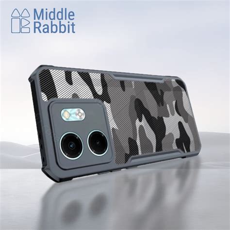 Middle Rabbit For Infinix Hot I Infinix Smart Phone Case Beetle CamouflageTransparent