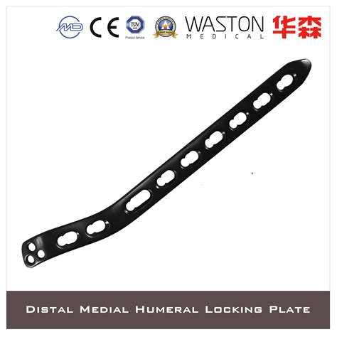 Surgical Instrument Titanium Distal Medial Humeral Locking Plate