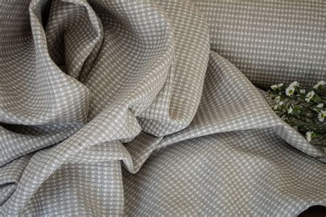 Linen Waffle Fabric By The Yard Fabrici