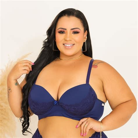 Sutia Microfibra Dia a Dia Reforçado Brilho Plus Marinho Mais que Lingerie