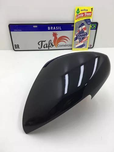 Capa Retrovisor Fiat Argo Cronos P Pisca Original Preto Ld