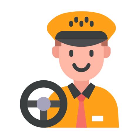 Taxi Driver Good Ware Flat Icon