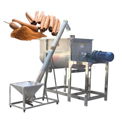 Horizontal Powder Blend New Generation Full Auto Ribbon Blender Mix ... 