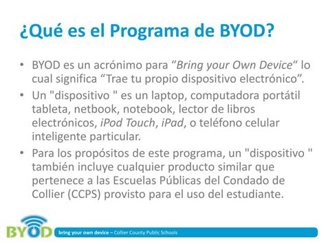 Ppt ¿qué Es El Programa De Byod Powerpoint Presentation Free Download Id2946794