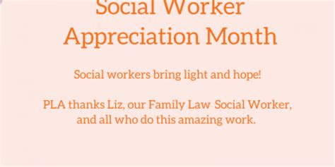 Social Worker Appreciation Month | Philadelphia Legal Assistance