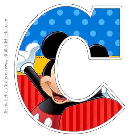 Alfabeto De Mickey Mouse Mickey Mouse Letras De Mickey Mouse Mickey