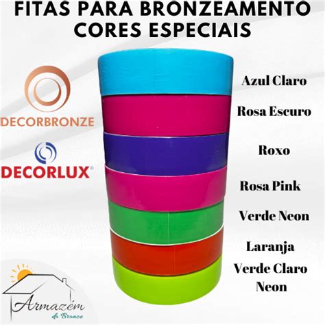 Fitas Cores Especiais Decorlux Decorbronze Armazem Do Bronze