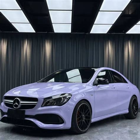 Aluko Super Gloss Periwinkle Car Wrap