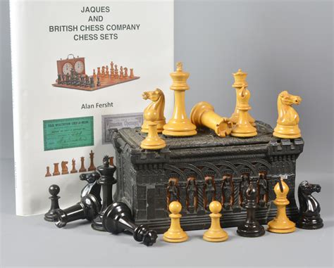 Ref Jaques Staunton Chessmen Carton Pierre Casket Antique Chess