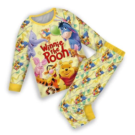 Christmas Winnie the Pooh Pajamas Winnie the Pooh Pajamas - Etsy