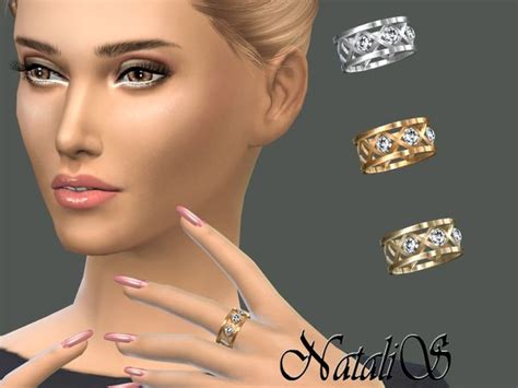 Sims Accessories Sims Sims Crystal Rings