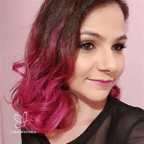 Cabelo Rosa Pink Com Tonalizante Da Keraton Cor Atomic Pink